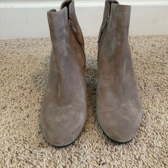 SAM EDELMAN | tan/beige/taupe coloured Suede Ankle Boots - Picture 2 of 6
